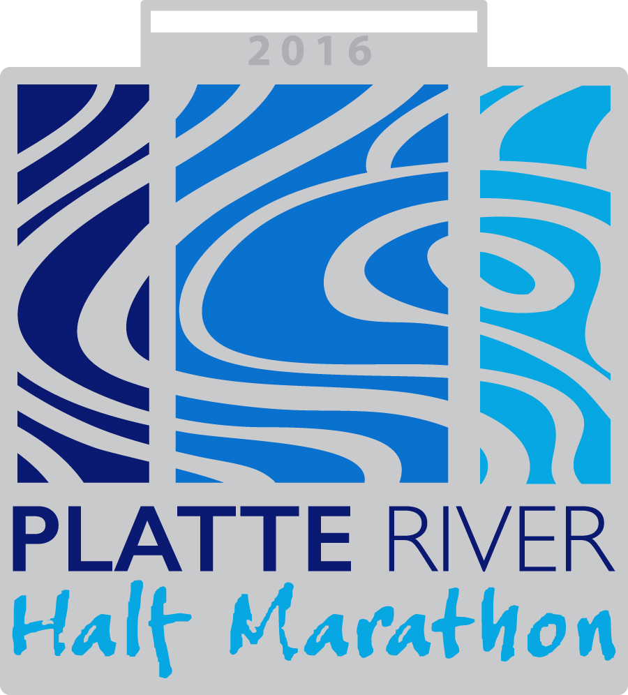 Check out the 2016 Platte River Half Marathon Medal!